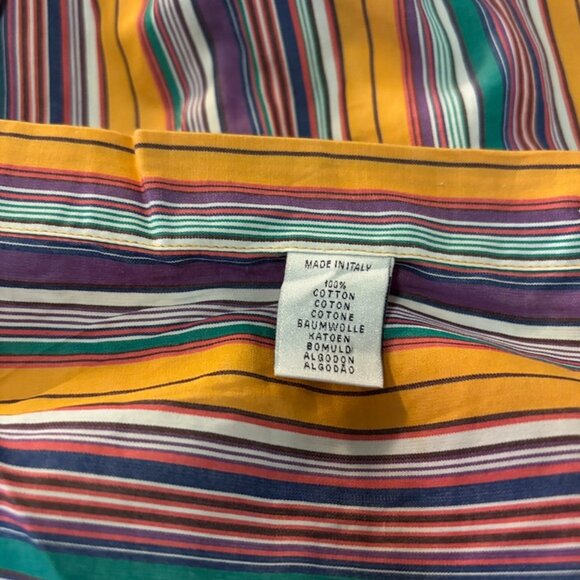RALPH LAUREN PURPLE LABEL Shirt (L, Orange, Cotton) - Picture 4 of 6